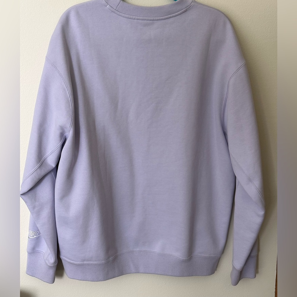 Nike Lavender Oversized Sweatshirt